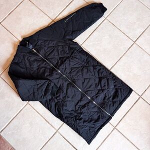 Adora • Quilted Long Utility Jacket